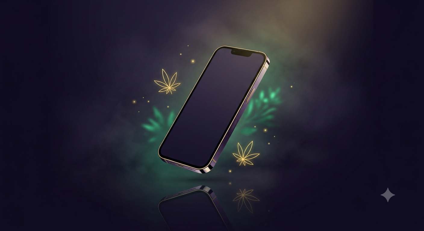 Captura de pantalla de la app SenseiHerb en un móvil